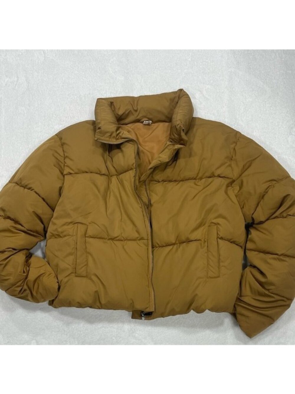 Double Zero Puffer Jacket Brown Women’s Large